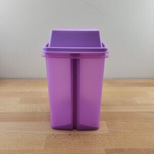 Purple Tupperware Pick-A-Deli Pickle Keeper